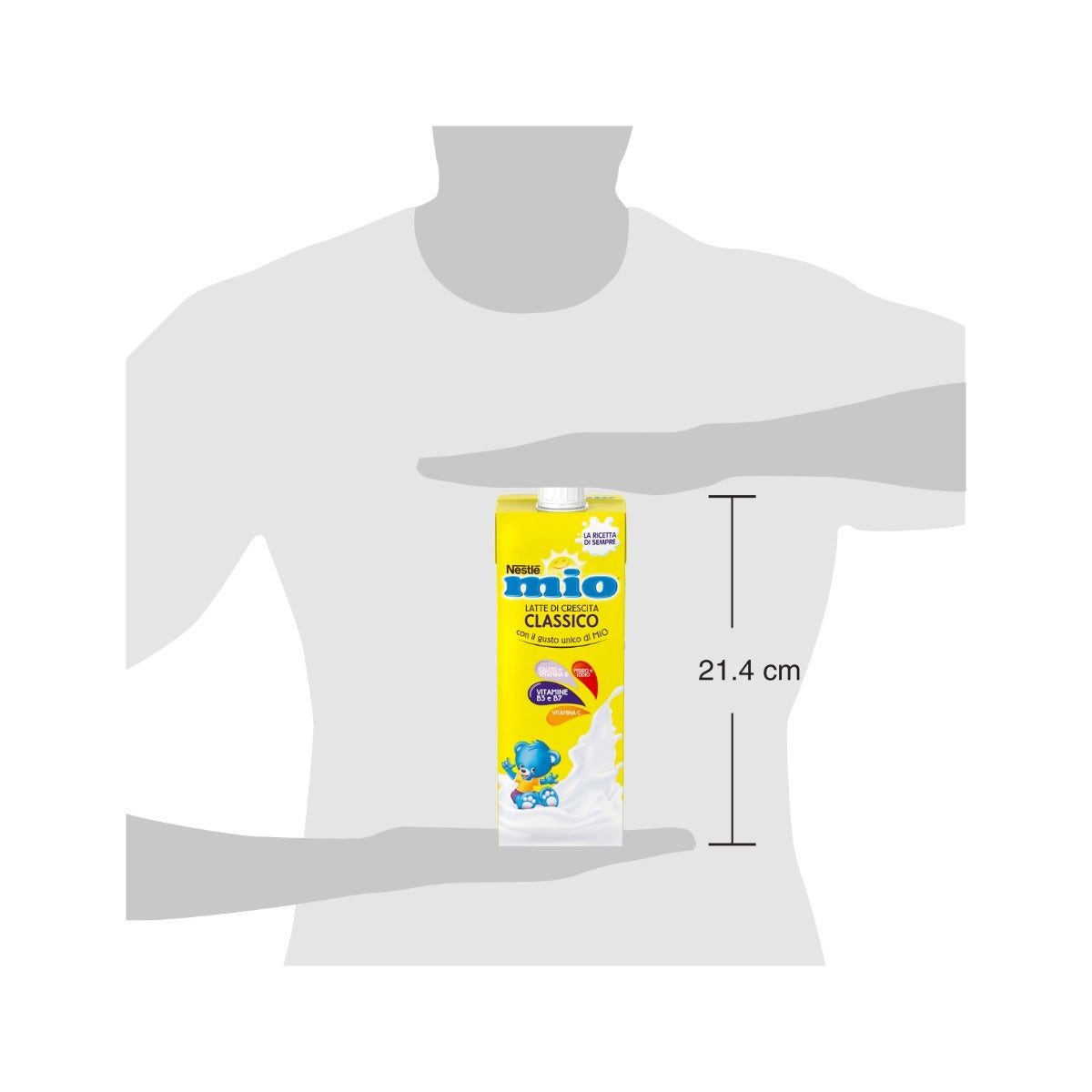 Nestlè Mio Latte Di Crescita Classico Liquido Brick 1 Litro-8