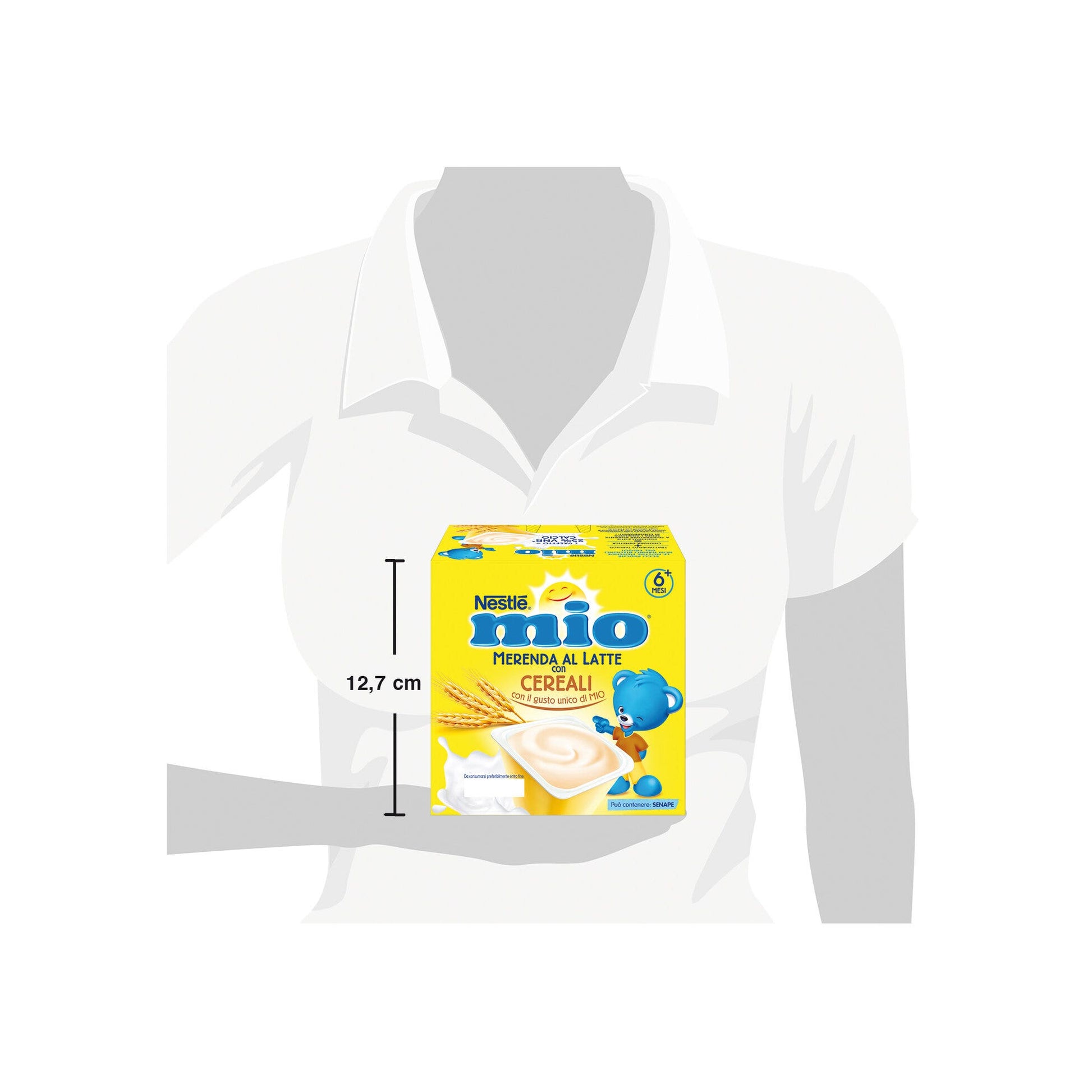 Nestlè Mio Merenda Al Latte Cereali 4 Vasetti Da 100g-9