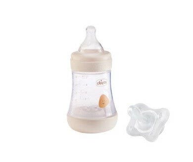 Chicco Perfect 5 Biberon 0Mesi+ 150ml + Gommottino 0-2 Mesi Silicone Neutro-1