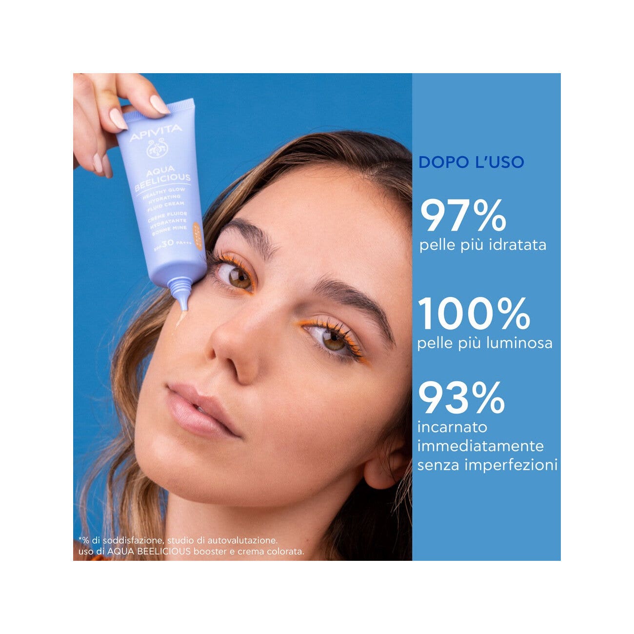 Apivita Aqua Beelicious Crema Fluida Idratante Healthy Glow 40ml-4
