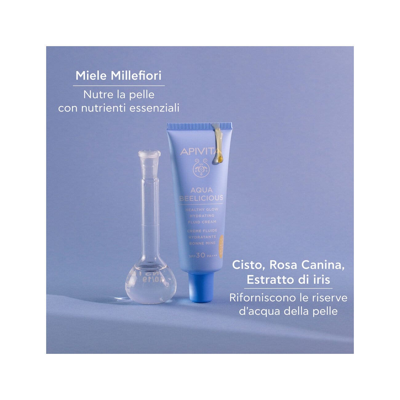 Apivita Aqua Beelicious Crema Fluida Idratante Healthy Glow 40ml-5