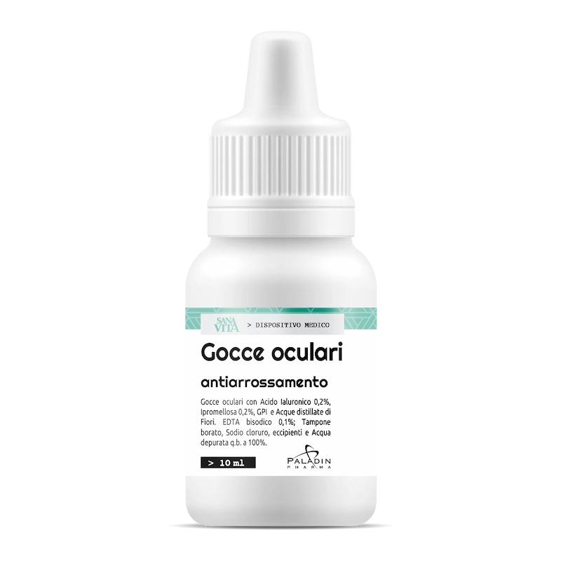 Sanavita Gocce Oculari Antiarrossamento 10ml
