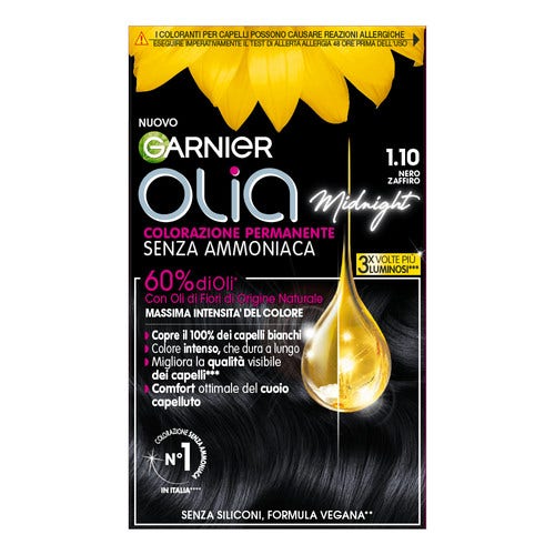 Garnier Olia Colorazione Capelli 1.10 Nero Zaffiro-1