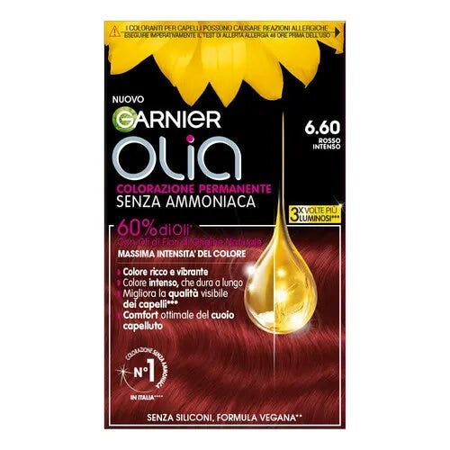 Garnier Olia Colorazione Capelli 6.60 Rosso Intenso-3