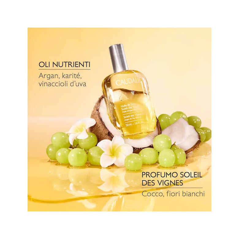 Caudalie Olio Trattante Corpo Soleil Des Vignes 100ml-5