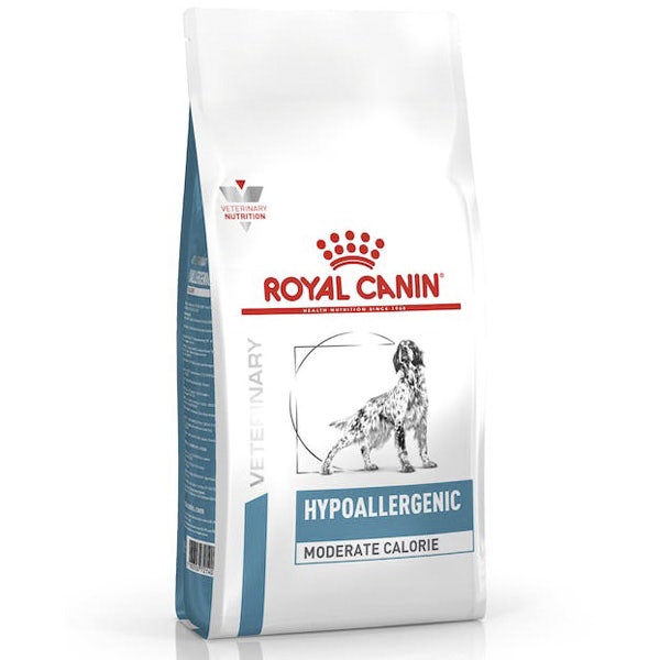 Royal Canin Veterinary Hypoallergenic Moderate Calorie Crocchette Per Cani Adulti Sacco 7Kg-1