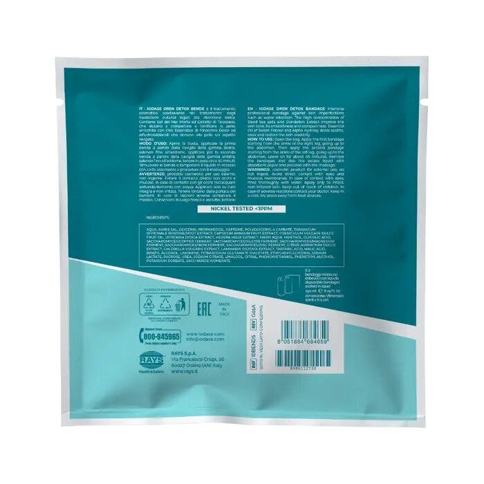 Iodase Dren Detox Bende Anticellulite 1 Pezzo-5