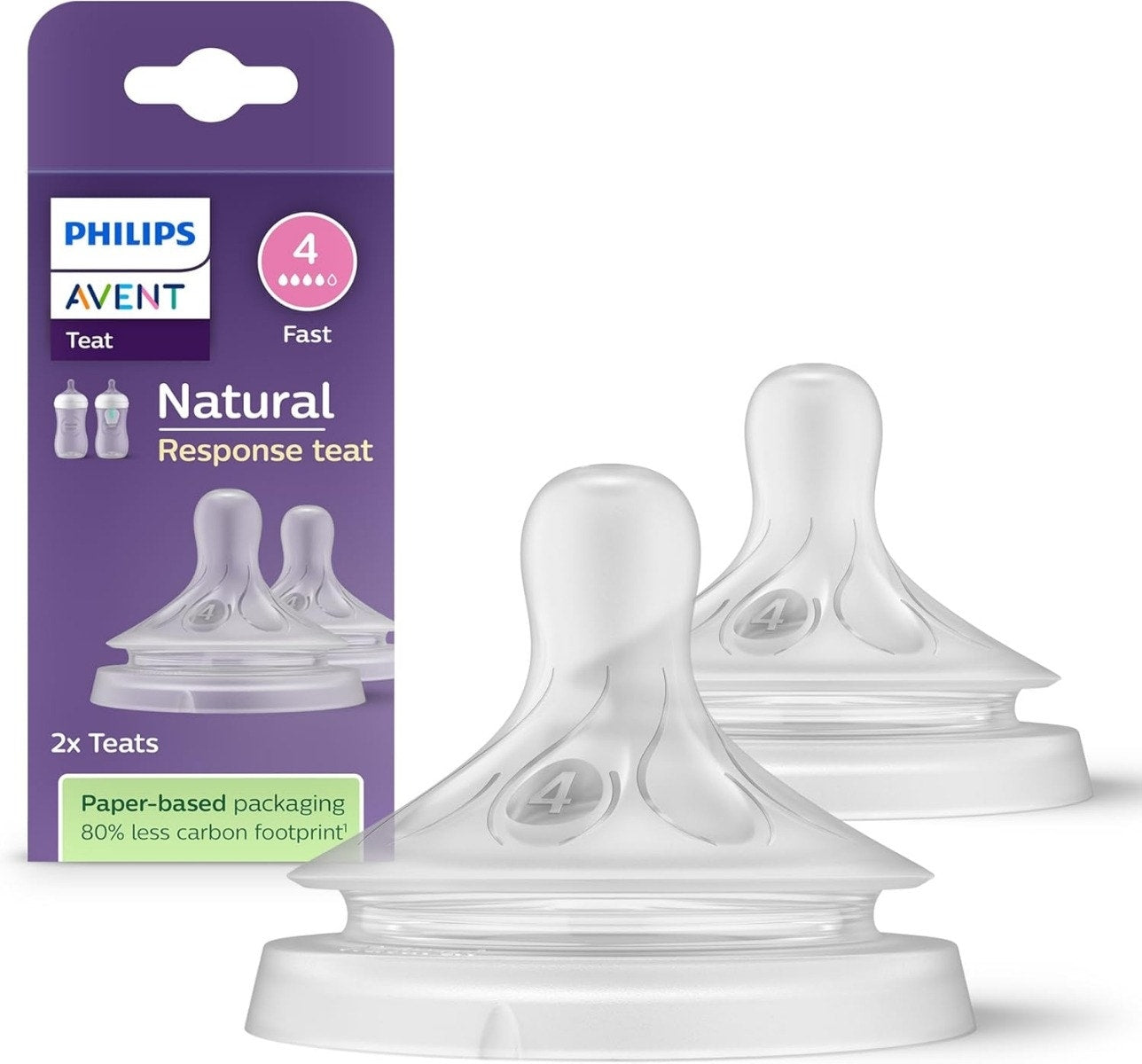 Avent Tettarella Natural 3,0 3m+ 2 Pezzi-0