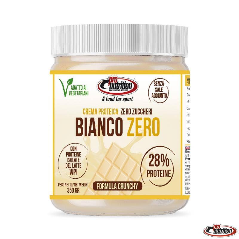 Pronutrition Crema Zero Cioccolato Bianco Crunchy 350g-1
