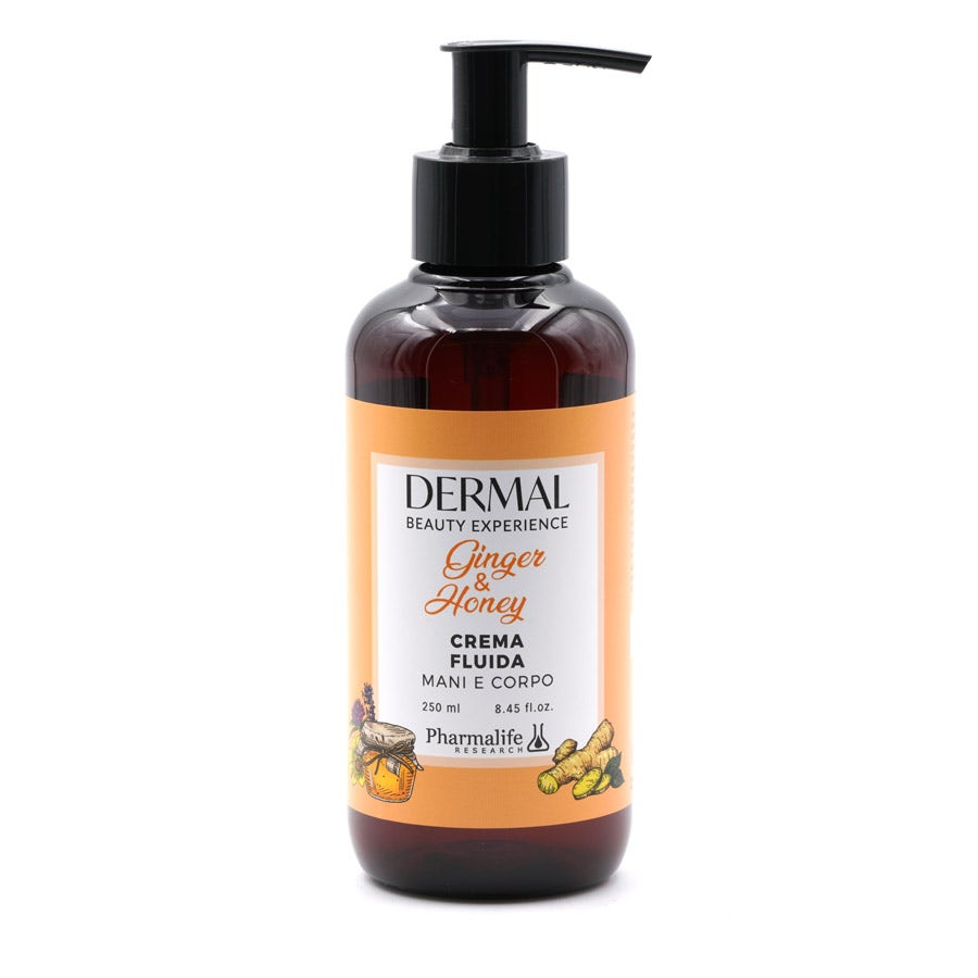 Dermal Ginger & Honey Crema Fluida Mani/Corpo 250ml-1