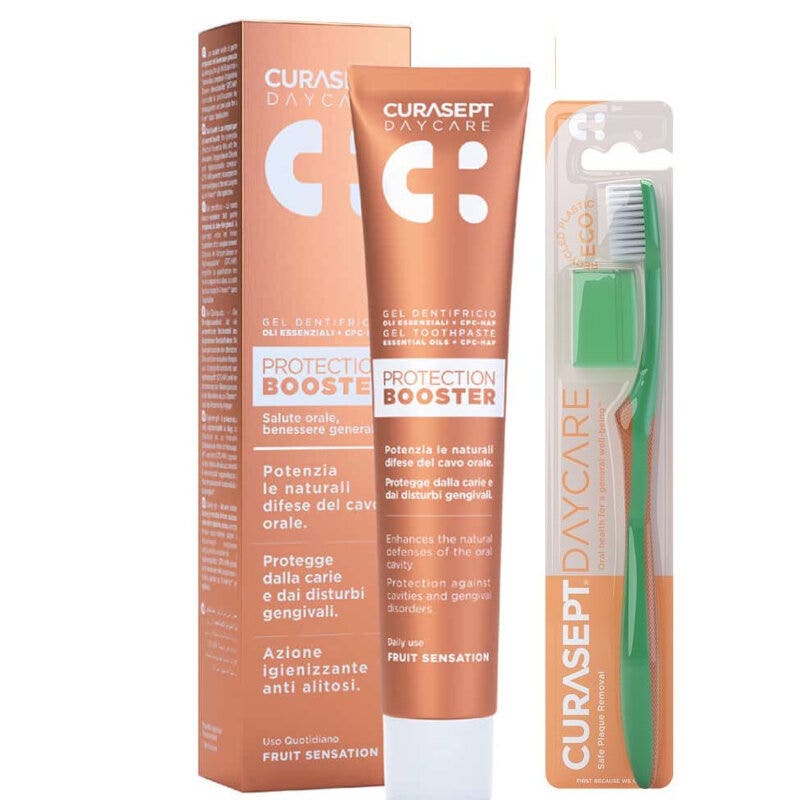 Curasept Daycare Dentifricio Fruit Sensation 75ml + Spazzolino-1
