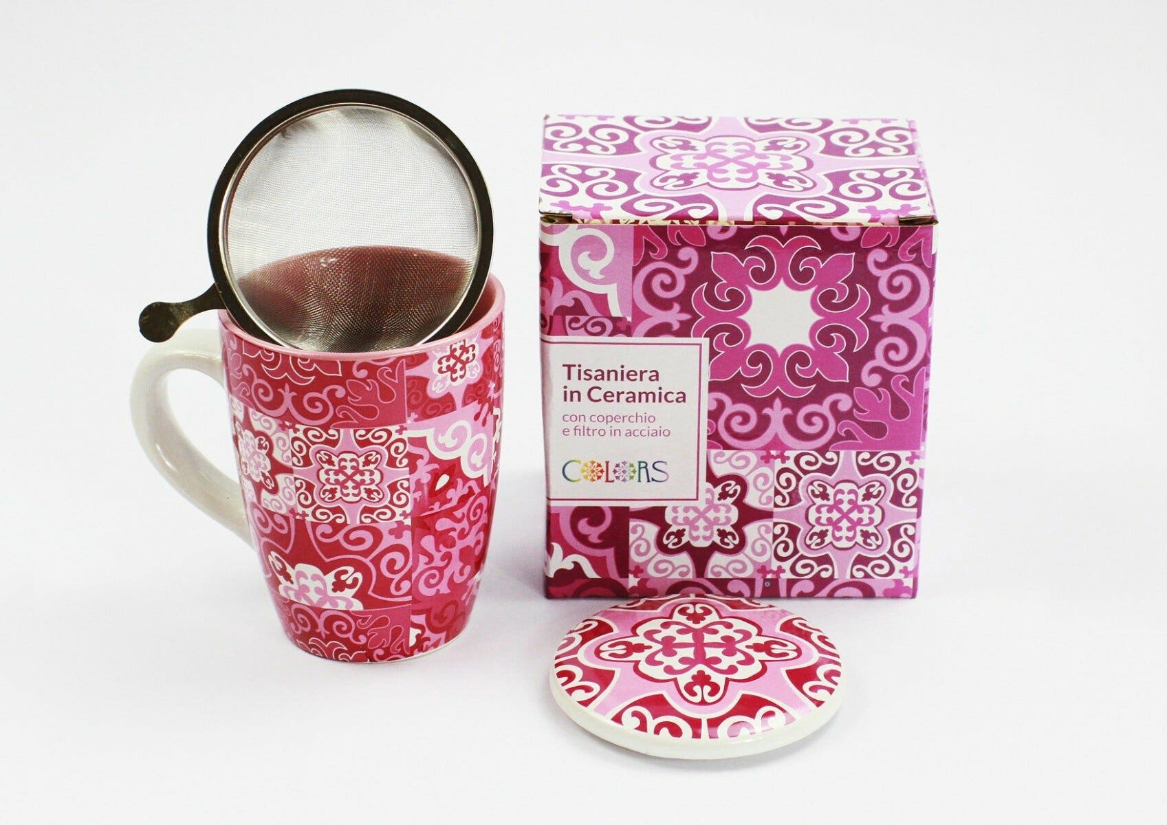 Colors Tisaniera In Ceramica Lady Lavander-2
