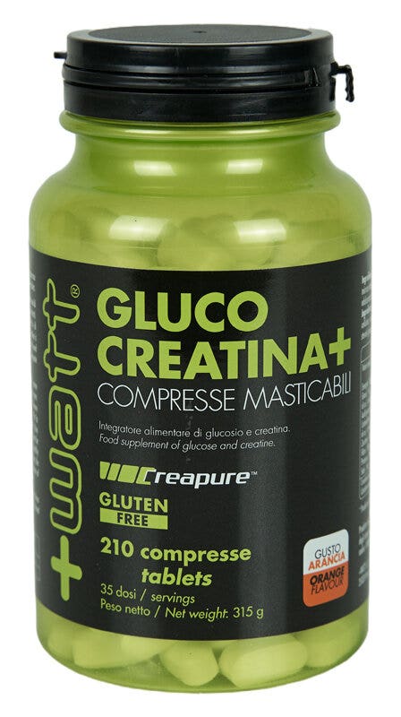 +Watt Glucocreatina+ 210 Compresse Masticabili-1