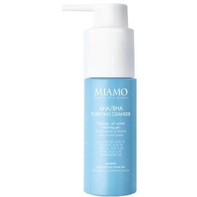 Miamo AHA/BHA Purifying Cleanser Gel Detergente Viso 50ml-1