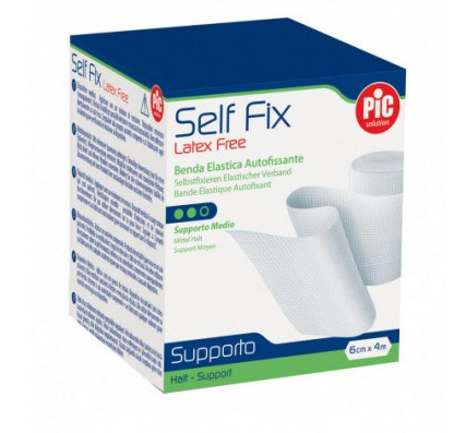 Benda Elastica Pic Selffix Senza Lattice m 4x6 cm-0