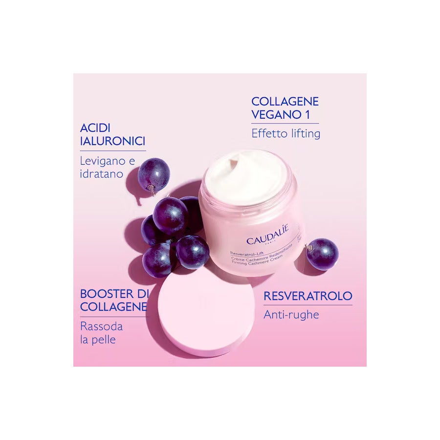 Caudalie Resveratrol-lift Crema Cashmere Ridensificante 50ml-4