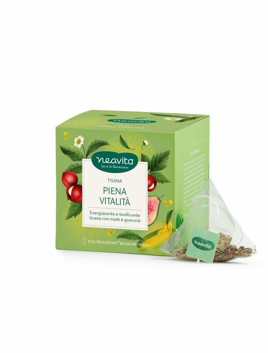 Neavita Tisana Piena Vitalità 15 Filtroscrigno Da 3g-5