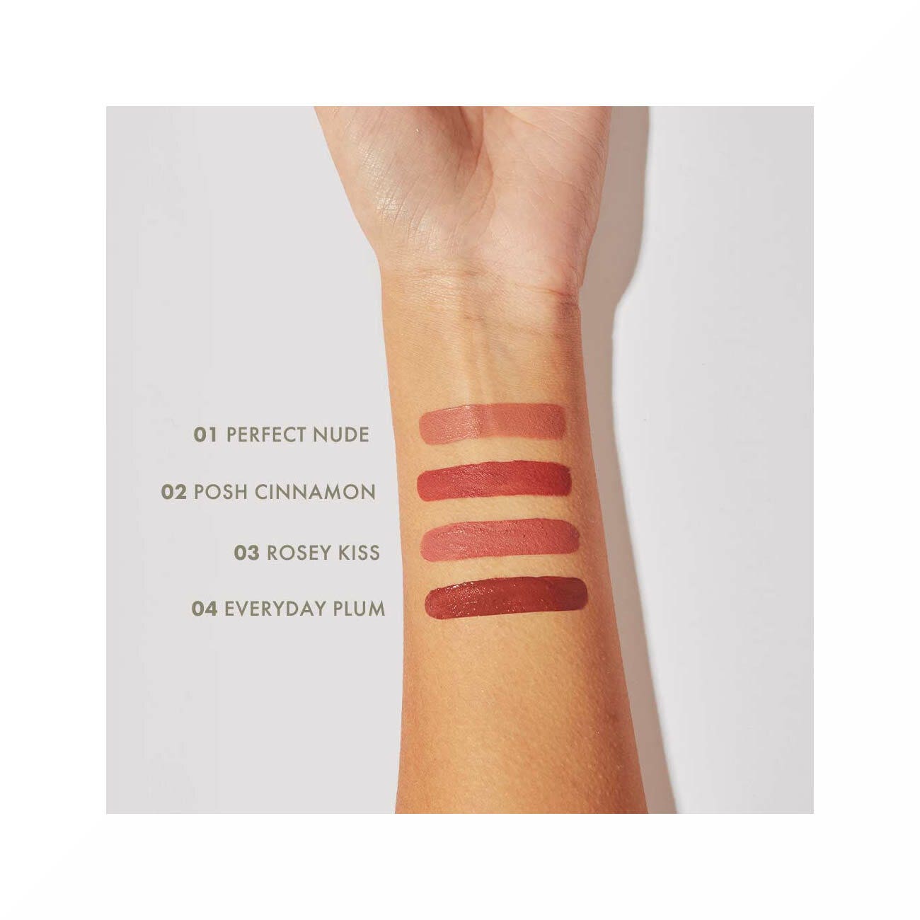Goovi Rossetto Liquido Matte 02 Posh Cinnamon-3