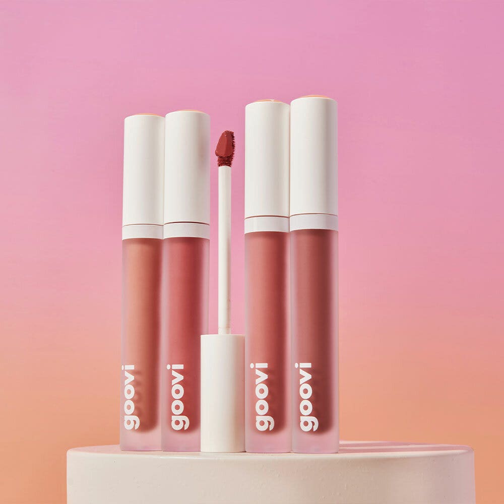 Goovi Rossetto Liquido Matte 03 Rosey Kiss-4
