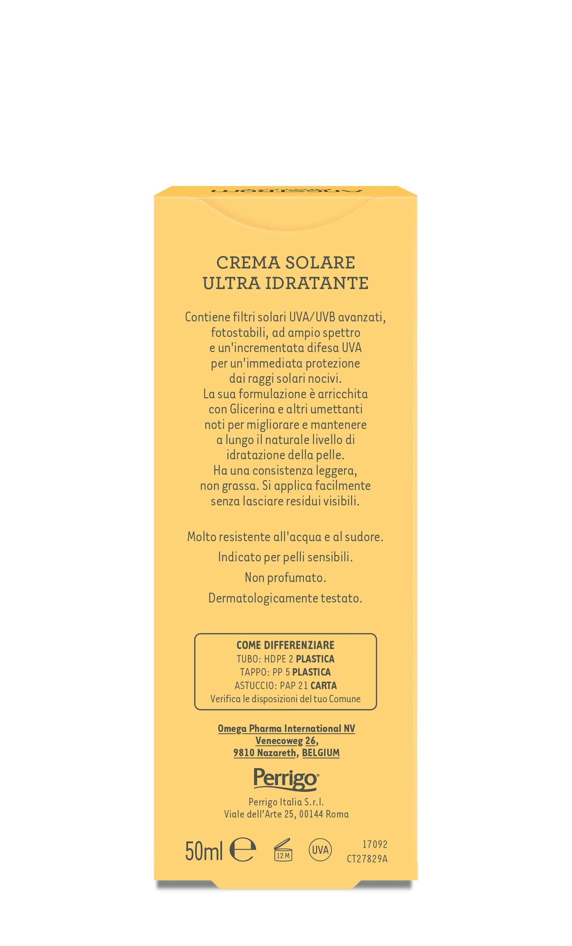 Angstrom Hydraxol Crema Solare Ultra Protettiva 50ml SPF50+-1