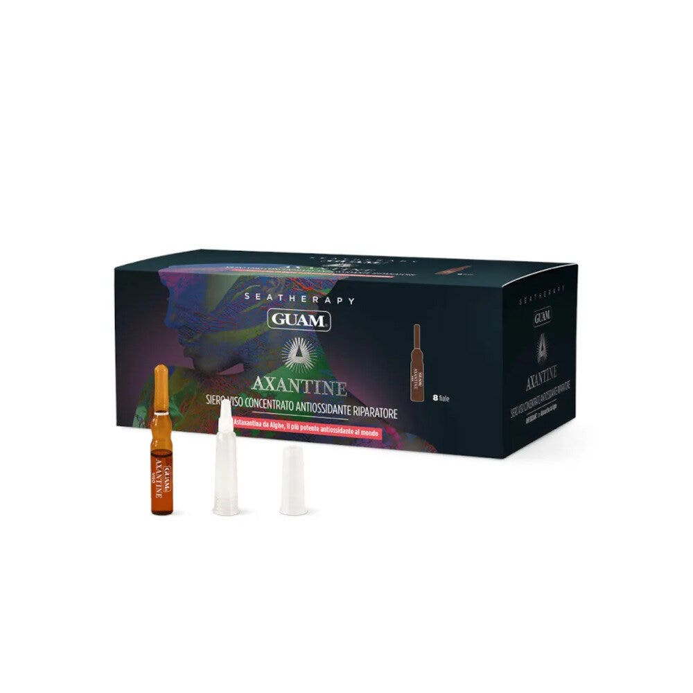 Guam Axantine Siero Viso Concentrato Antiossidante Riparatore 8 Flaconcini Da 2ml-6