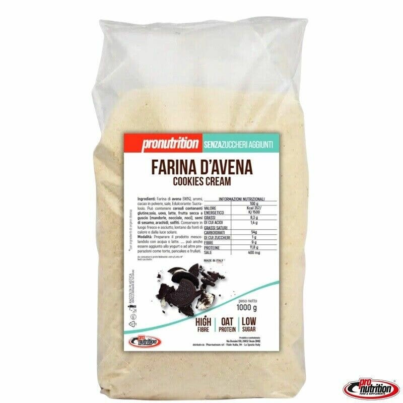 Pronutrition Farina D'Avena Cookie Cream 1kg-2