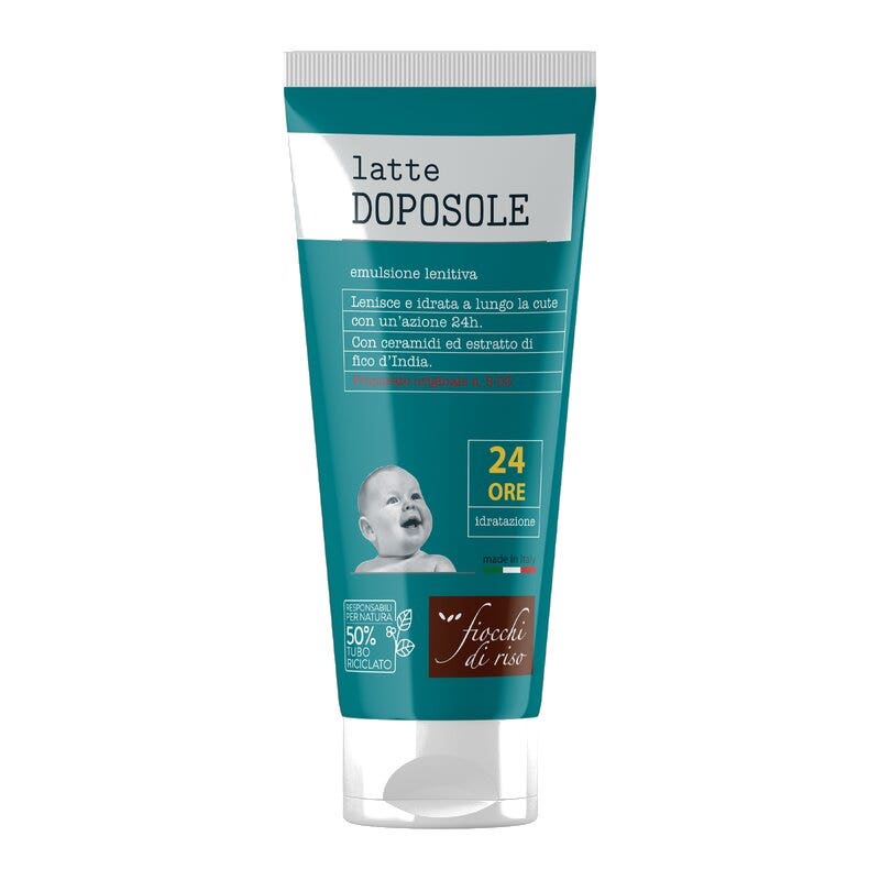 Fiocchi Di Riso Latte Doposole Emulsione Lenitiva E Idratante Per Bambini 140ml-1