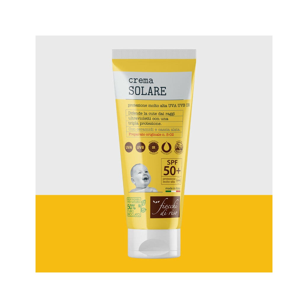 Fiocchi Di Riso Crema Solare Per Bambini 100ml SPF50+-2