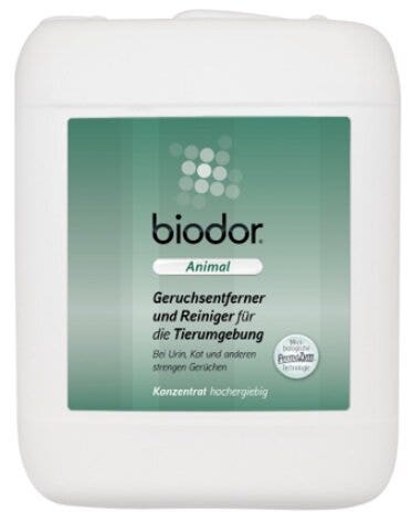 Biodor Animal Concentrato Rimuovi Odori/Detergente Ambiente Animale 10 L-1
