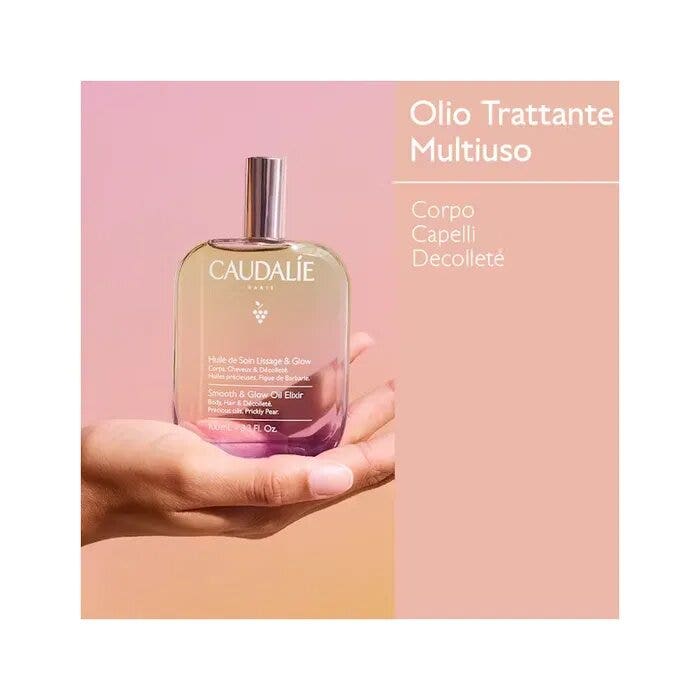 Caudalie Olio Trattante Lisciante Luminosità Corpo/Capelli /Decolleté 100ml-3