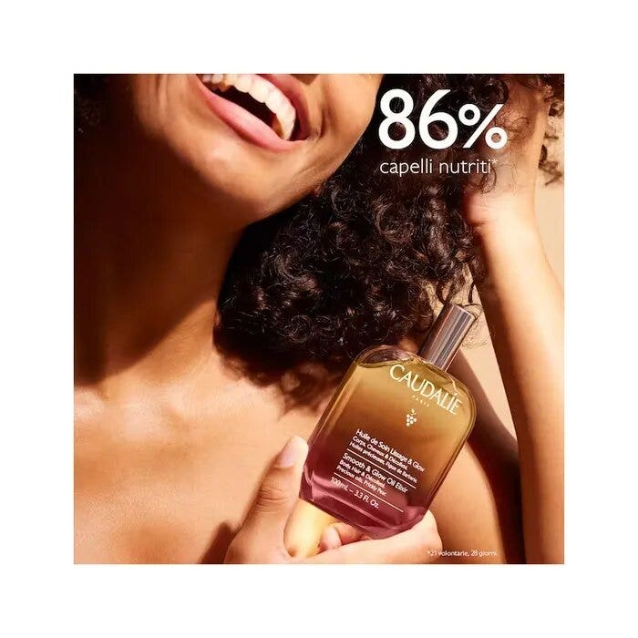 Caudalie Olio Trattante Lisciante Luminosità Corpo/Capelli /Decolleté 100ml-8