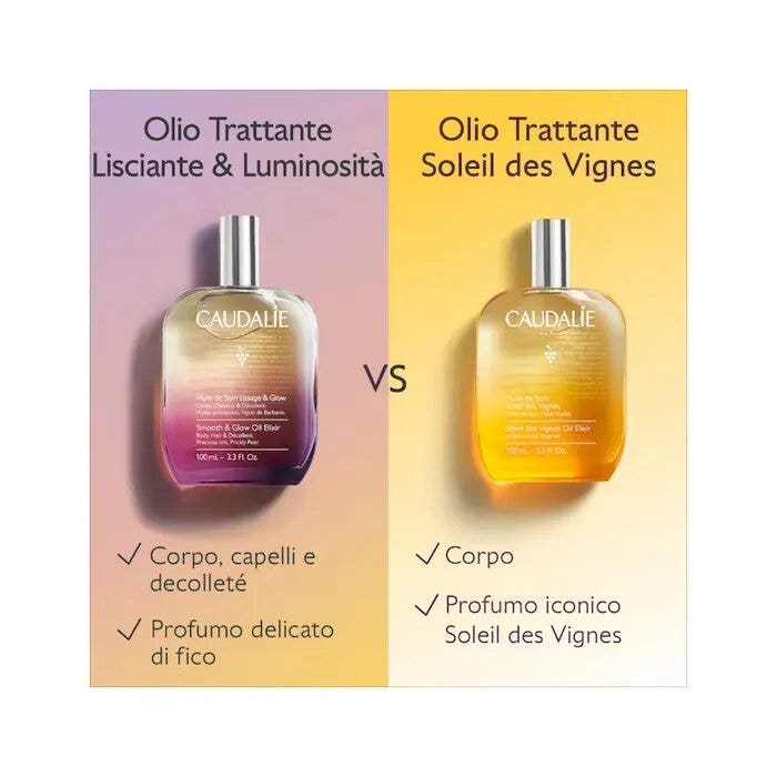 Caudalie Olio Trattante Lisciante Luminosità Corpo/Capelli /Decolleté 100ml-9