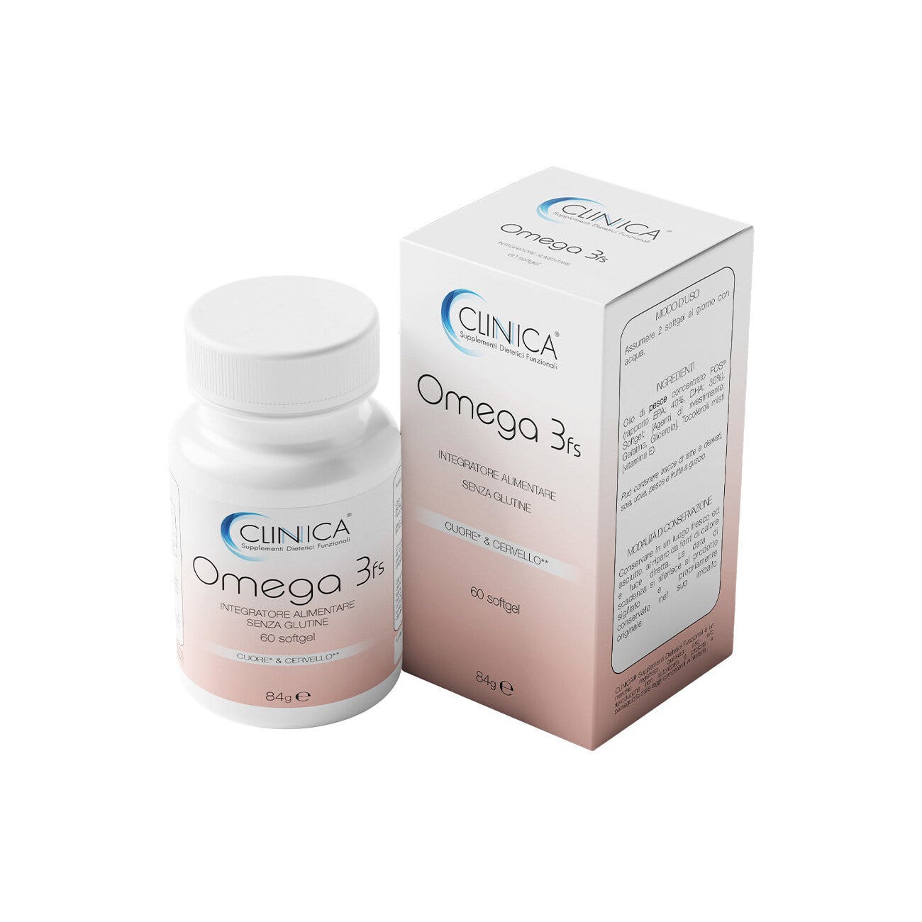 Clinica Omega 3 Fs 60 Softgel – 1 Mese Di Trattamento-3
