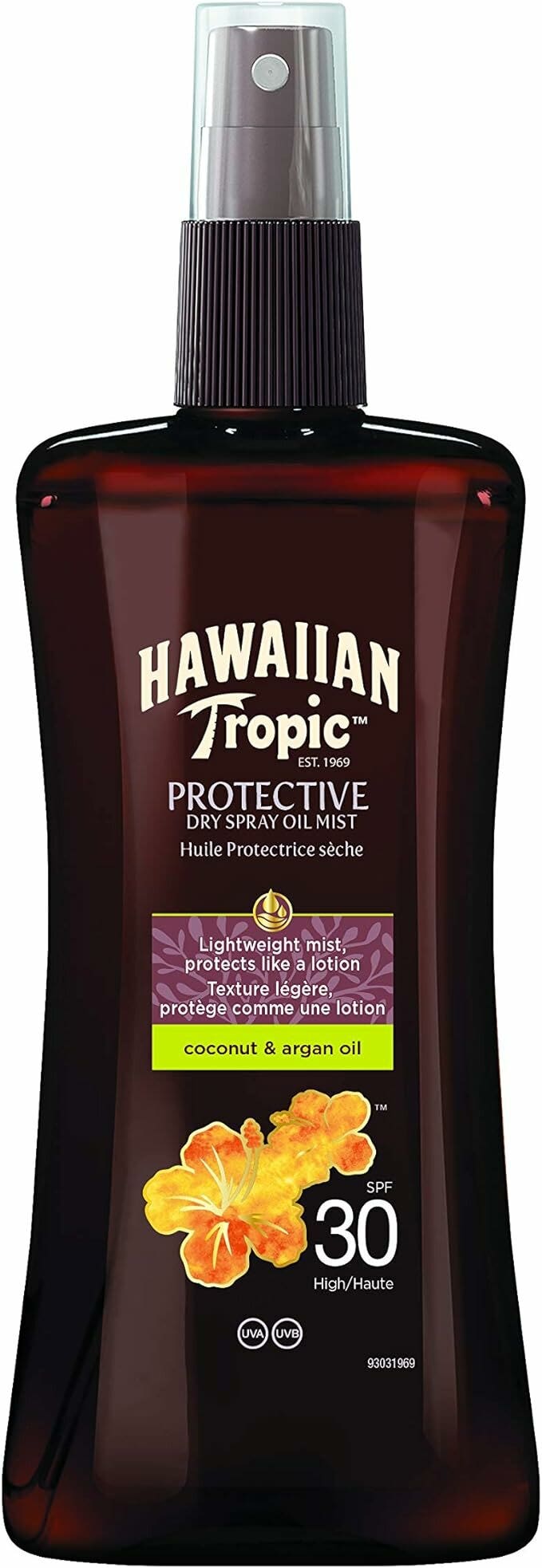 Hawaiian Tropic Olio Secco Protettivo SPF 30 200ml-1