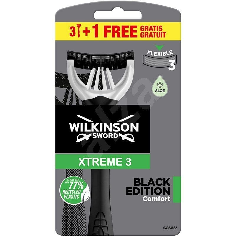 Wilkinson Xtreme 3 Black Edition 3+1pz-1