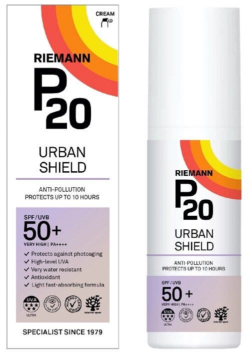Riemann P20 Protezione Solare Urban Shield 50ml SPF50+-1