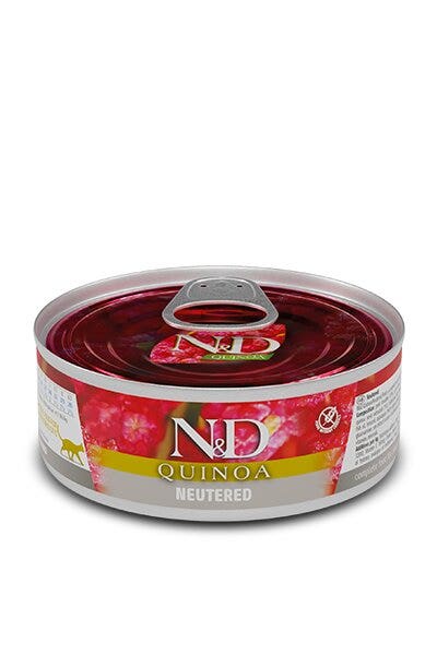 Farmina N&D Cat Quinoa Neutered Pork Cibo Umido Per Gatti Adulti 80g-1