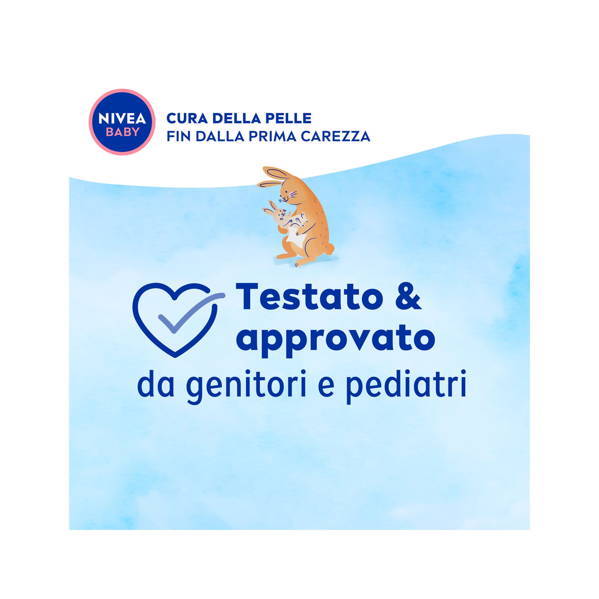 Nivea Baby Salviettine Detergenti Idratanti Soft & Cream 57 Pezzi Salviette Neonato Detergenti-3