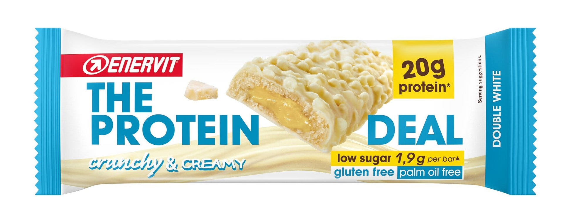 Enervit The Protein Deal Barretta Double White 55g-2