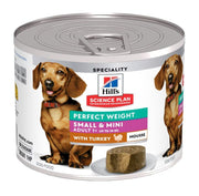 Hill's Science Plan Perfect Weight Adult Small & Mini Tacchino Alimento Per Cani 200g-1