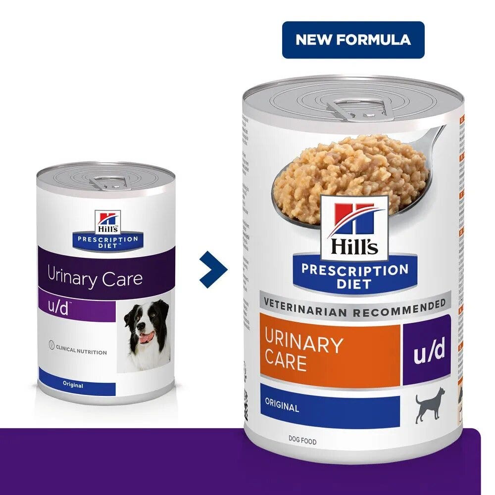 Hill's Prescription Diet U/D Urinary Care Alimento Umido per Cani 370g-2