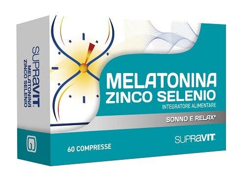Supravit Melatonina Zinco Selenio 60 Compresse-1
