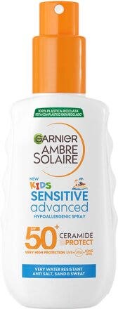 Garnier Ambre Solaire Kids Advanced Sensitive Ceramide Protect Spray 150ml SPF50+-1