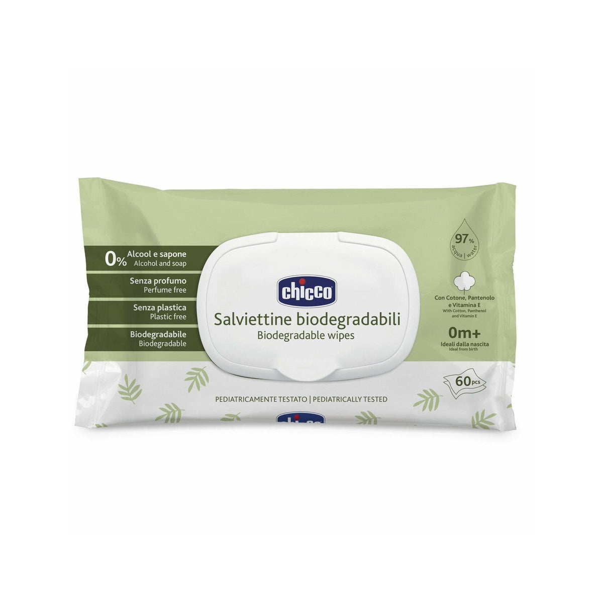 Chicco Salviettine Biodegradabili 60 Pezzi-6