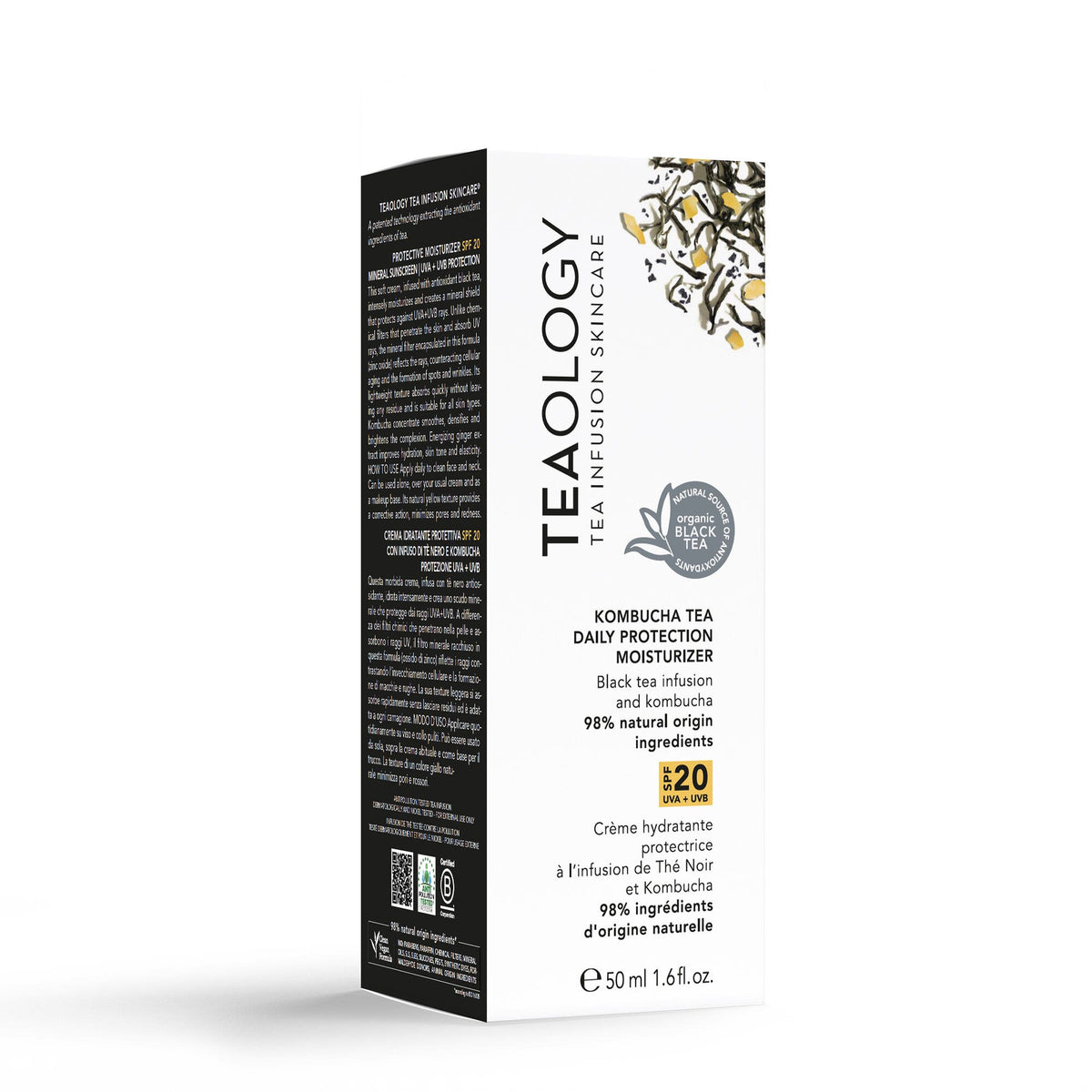 Teaology Kombucha Tea Daily Protection Moisturizer SPF20 50ml-2