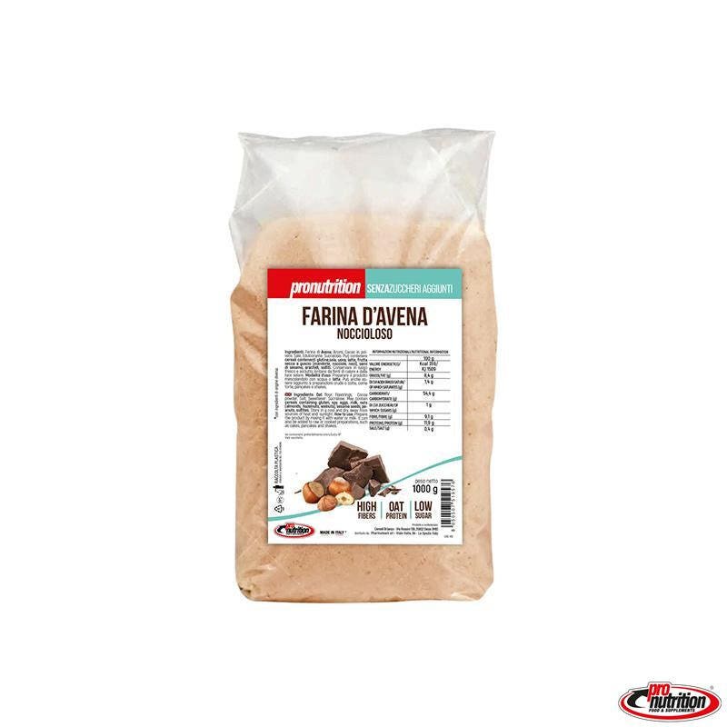 Pronutrition Farina D'Avena Gusto Nocciola 1kg-1