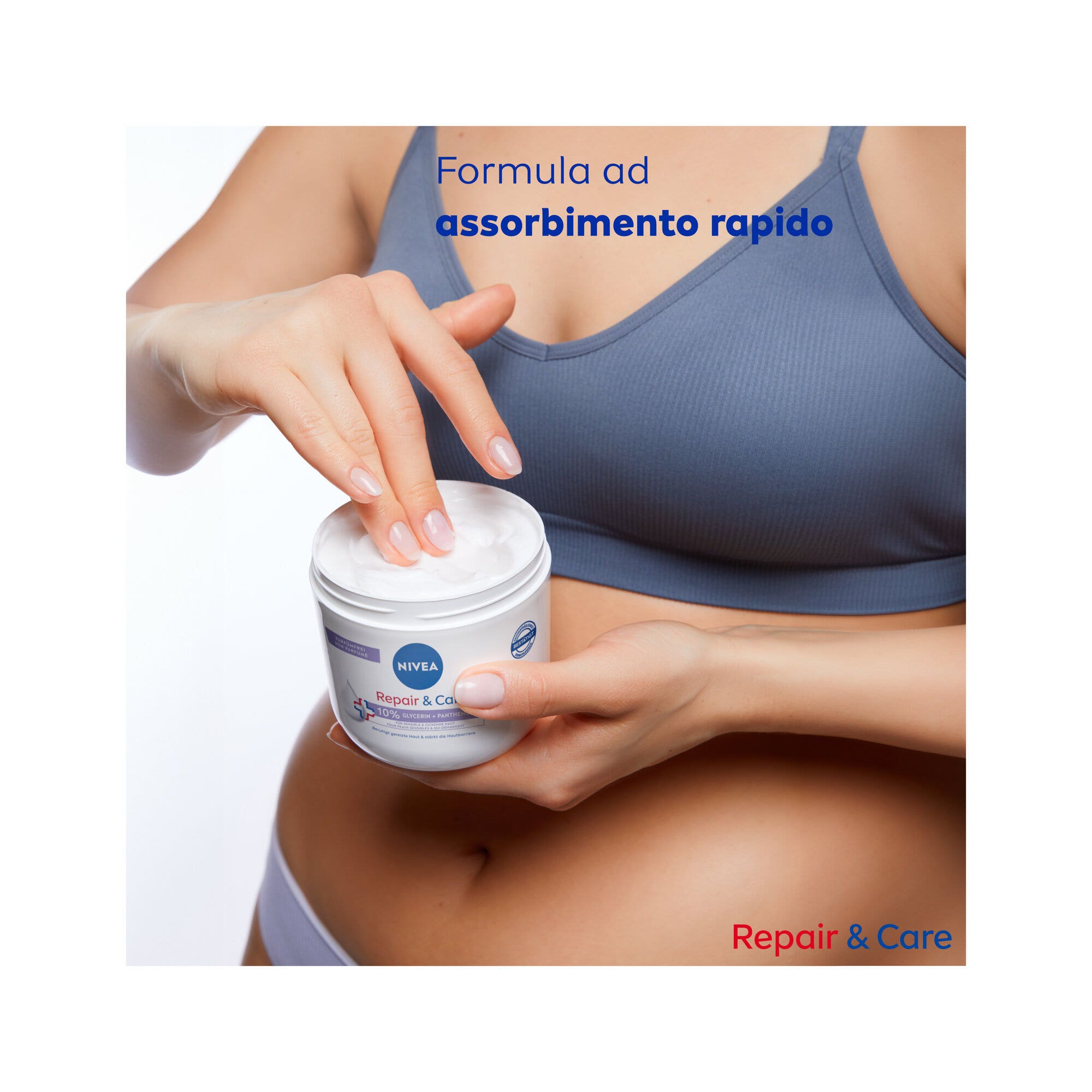 Nivea Repair Care Crema Corpo Per Pelli Irritate 400ml-4
