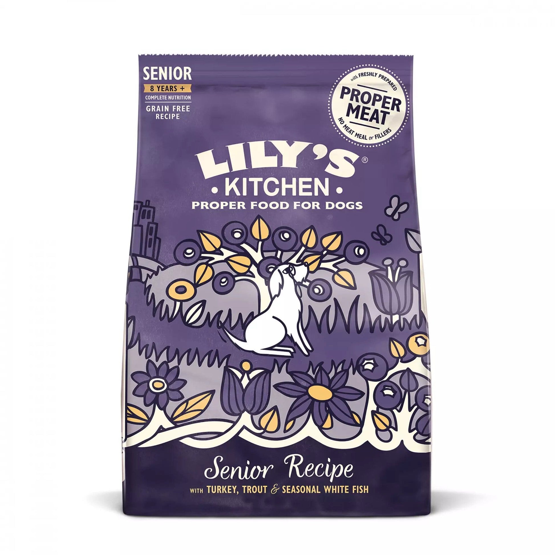 Lily's Kitchen Turkey & Trout for Senior Dogs 2,5kg-1