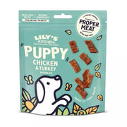 Lily's Kitchen Chicken & Turkey Nibbles for Puppies Snacks Dog 70g-1