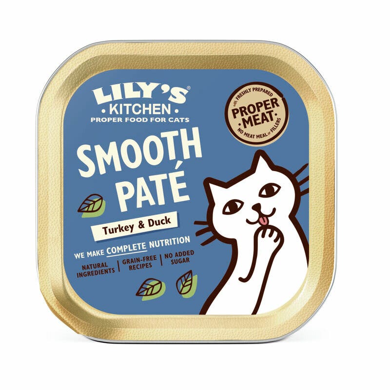Lily's Kitchen Turkey & Duck Pate Cat 85g-1